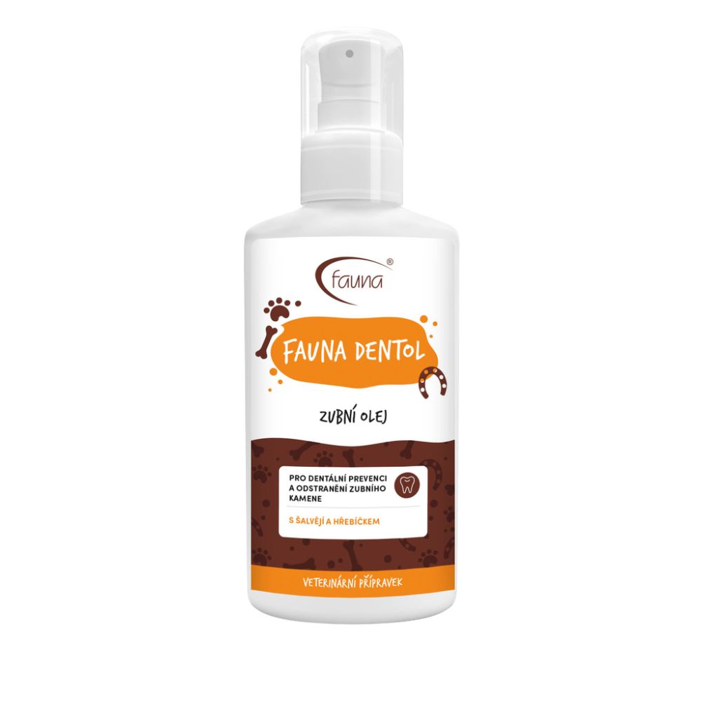Tandolie FAUNA DENTOL voor het reinigen van tanden 100 ml